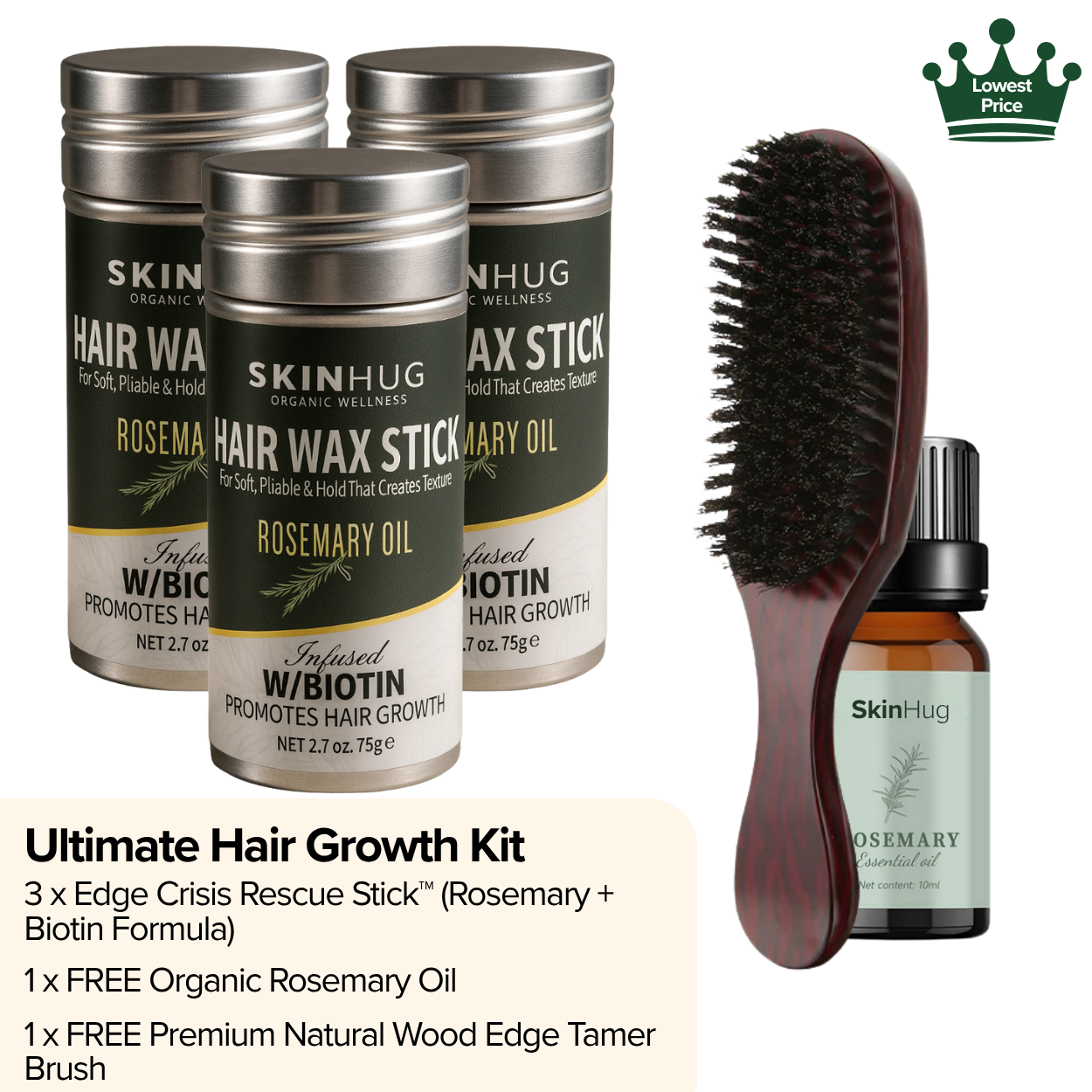 Edge Crisis Rescue Stick™ - For Thinning, Broken, Disappearing Edges.