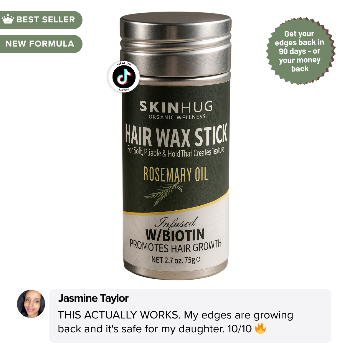 Edge Crisis Rescue Stick™ - For Thinning, Broken, Disappearing Edges.